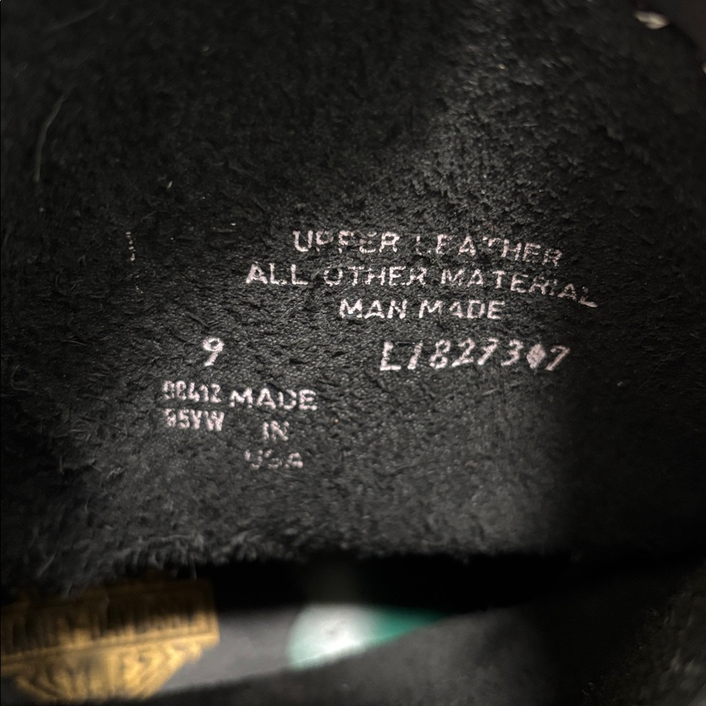Harley Davidson black leather buckle boots 9 - Picture 7 of 8